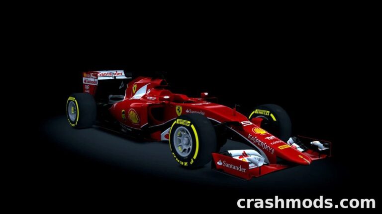 Ferrari SF15-T – 2015 Formula 1 Turbo Hybrid Racer Assetto Corsa mod screenshot