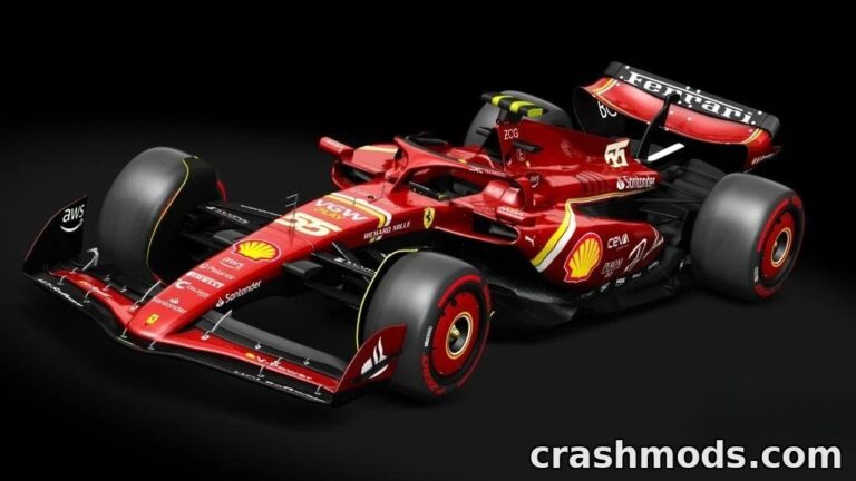 Ferrari SF24 2024 – 1050 HP Ferrari Racing Car Assetto Corsa mod screenshot