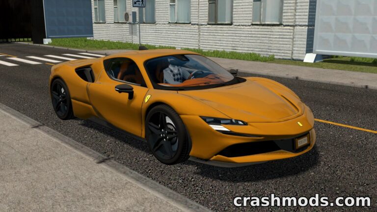 Ferrari SF90 Stradale 2022 Hybrid Supercar City Car Driving mod screenshot