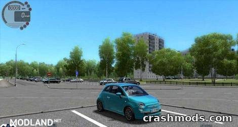 Fiat 500 – Small City Car City Car Driving mod screenshot