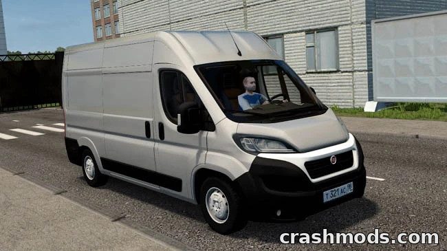 Fiat Ducato – Van with New Physics, Refueling and Cargo Mode City Car Driving mod screenshot