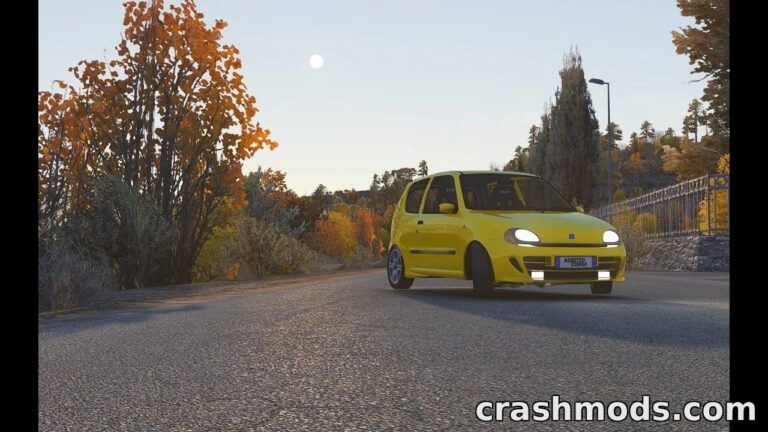 Fiat Seicento – Compact Polish Icon for Driving Sims Assetto Corsa mod screenshot