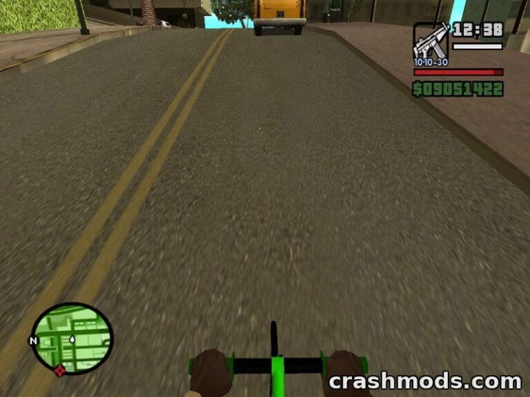 Fixie – Custom Fixed Gear Bicycle for Enhanced Riding Experience GTA San Andreas mod screenshot