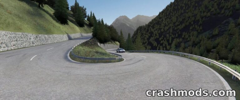 Flüela Pass Switzerland – Detailed Alpine Hillclimb Track Assetto Corsa mod screenshot