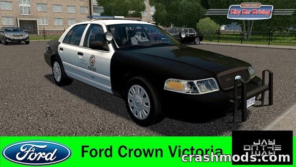 Ford Crown Victoria Full-Size American Sedan City Car Driving mod screenshot