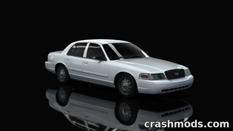 Ford Crown Victoria P71 – Classic American Police Car Assetto Corsa mod screenshot