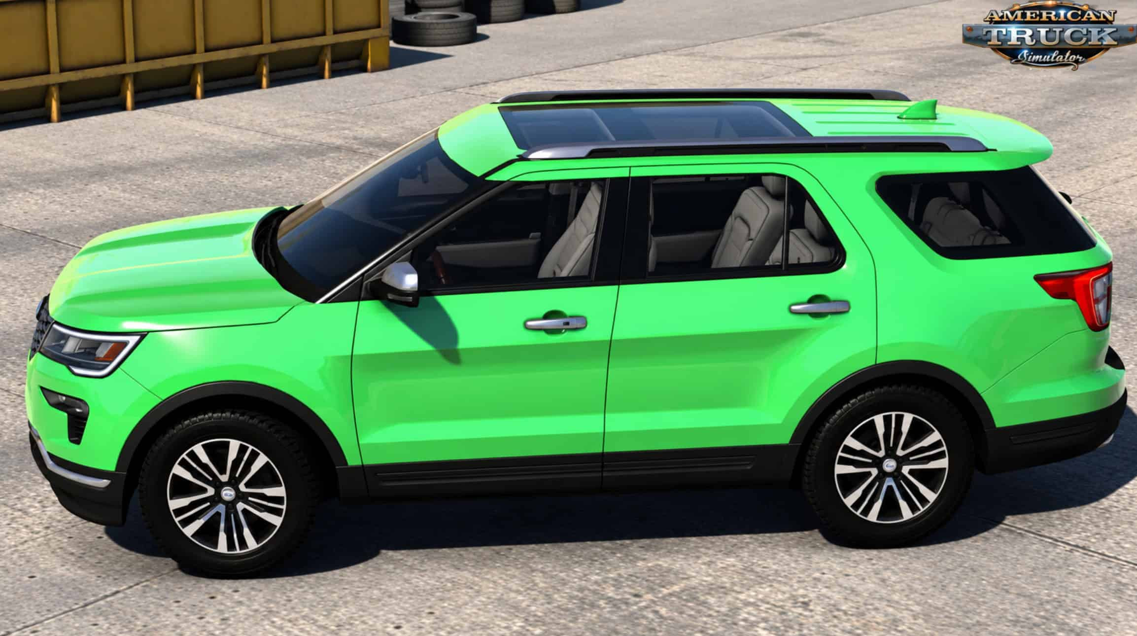 Ford Explorer Platinum 2019 – SUV with Interior – screenshot 4