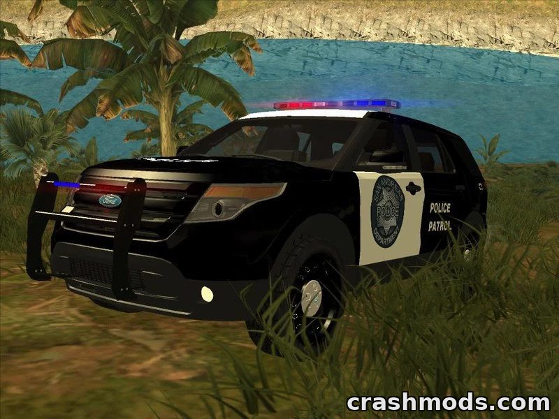 Ford Explorer Police Patrol – High-Poly Police SUV – screenshot 2