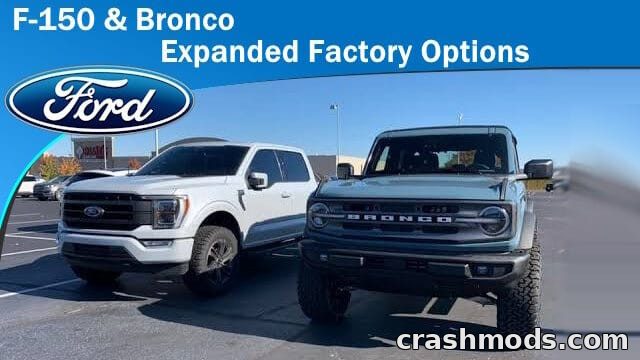 Ford F-150 & Bronco – Expanded Factory Options American Truck Simulator mod screenshot