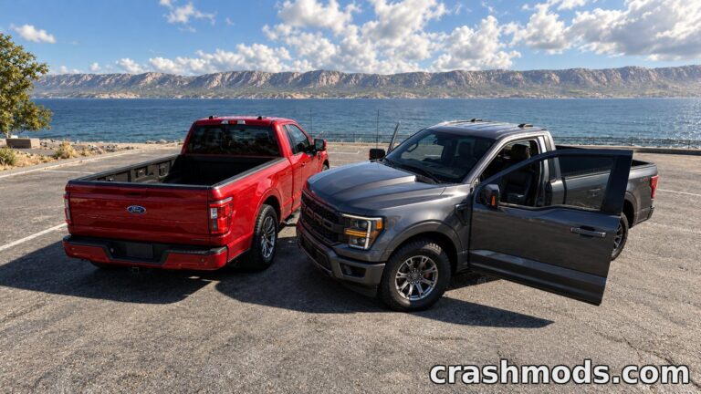 Ford F-150 “Mexican GTR” – Pickup with 4 Configurations BeamNG.drive mod screenshot