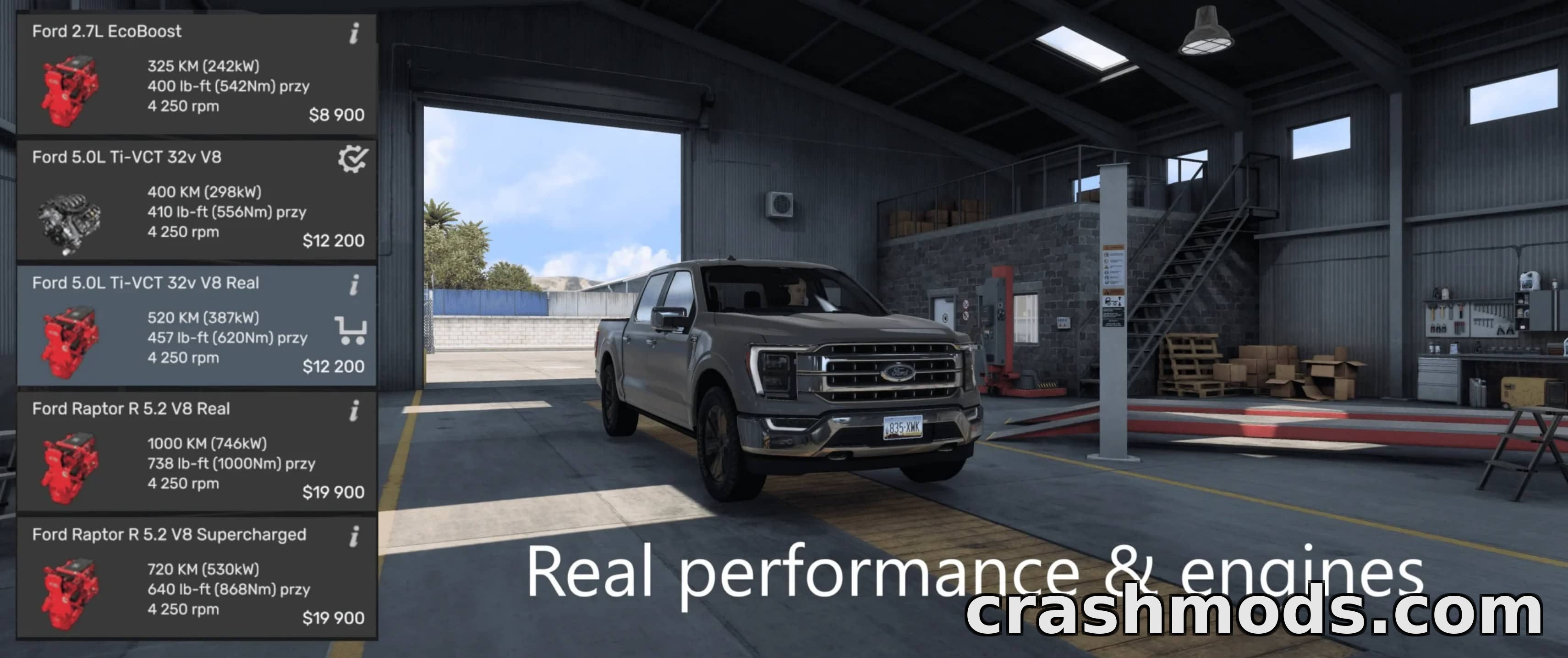 Ford F150 Raptor – Realistic Performance & Engines – screenshot 2