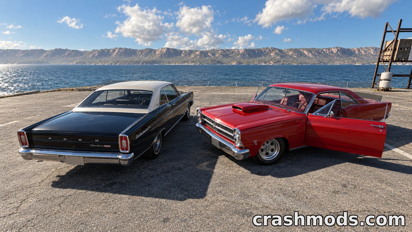 Ford Fairlane 500 – 1966 Coupe and Convertible with Three Engines – screenshot 2