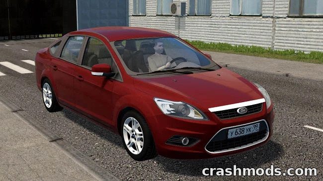 Ford Focus 2 Sedan – 145 hp Everyday Car City Car Driving mod screenshot