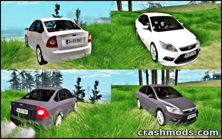 Ford Focus 2010 – Popular Compact Car Conversion GTA San Andreas mod screenshot