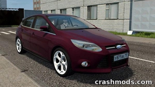 Ford Focus 3 – Front-Drive Car with 5-Speed Manual City Car Driving mod screenshot