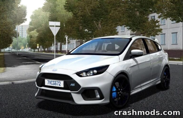 Ford Focus RS 2017 – Compact Sports Car with Drift Mode City Car Driving mod screenshot