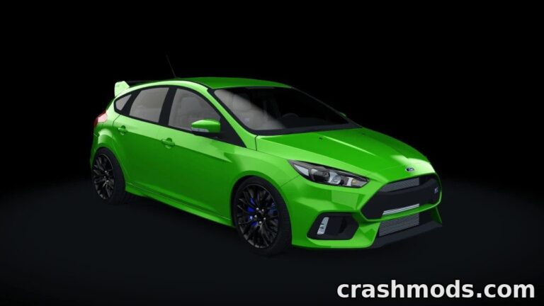 Ford Focus RS – High-Performance Hatchback Assetto Corsa mod screenshot