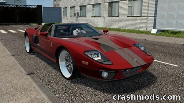 Ford GTX1 – 550 hp All-Wheel-Drive Supercar with Manual City Car Driving mod screenshot