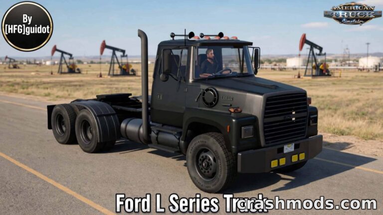 Ford L Series Truck – Classic Louisville Hauler American Truck Simulator mod screenshot