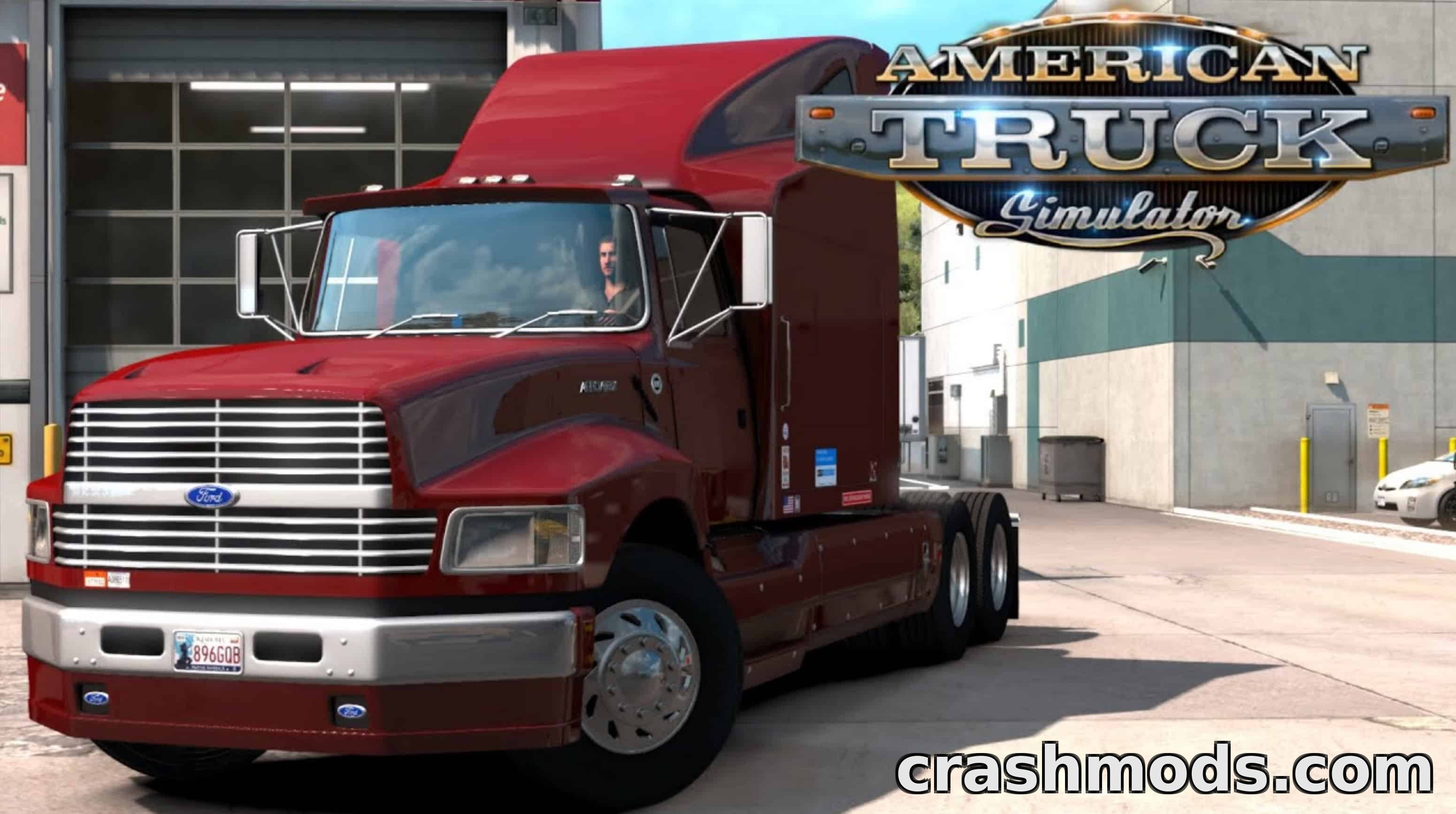 Ford LTL 9000 Aeromax – Detailed Truck with Custom Interior – screenshot 2