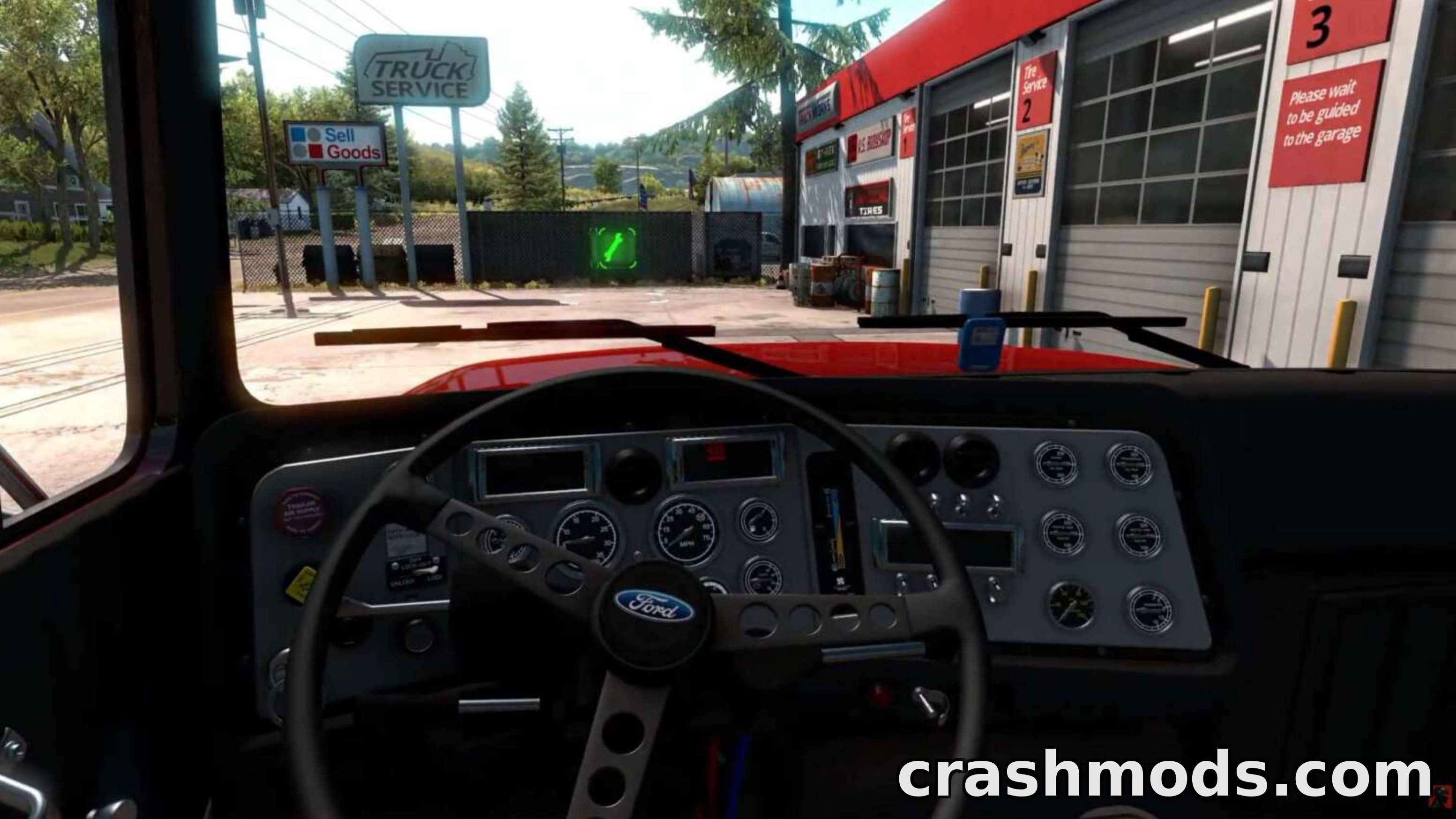 Ford LTL 9000 Aeromax – Detailed Truck with Custom Interior – screenshot 4
