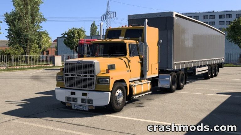 Ford LTL 9000 – Classic American Truck, Lite Version Euro Truck Simulator 2 mod screenshot