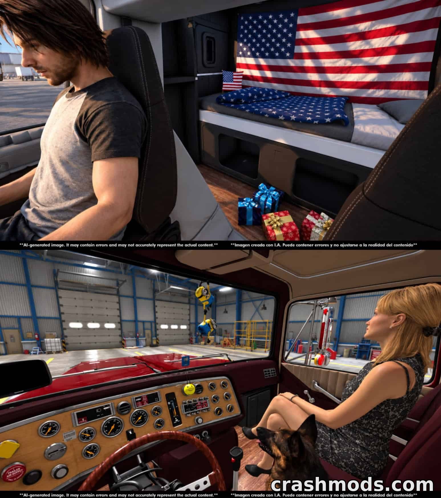 Ford LTL 9000 – SiSL MegaPack Cabin Accessories – screenshot 2