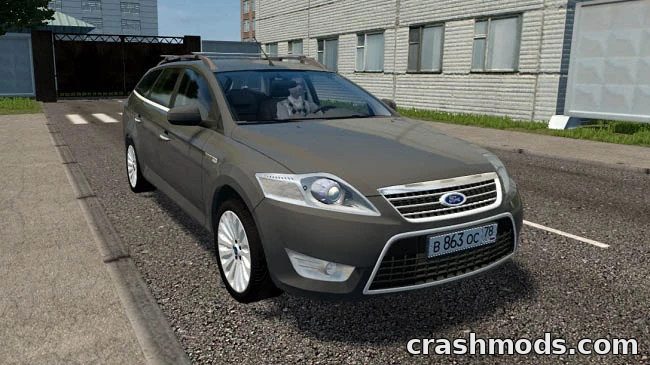 Ford Mondeo Estate – Front-Drive Wagon with Manual or Auto City Car Driving mod screenshot
