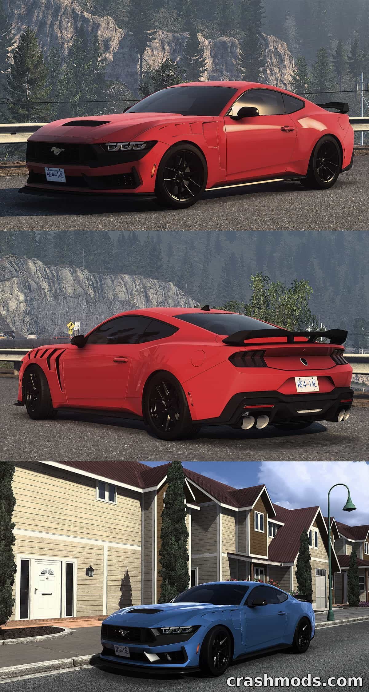 Ford Mustang Dark Horse S650 – Realistic Sports Car – screenshot 3