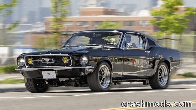 Ford Mustang Engine & Transmission Pack – Big-Block Upgrade American Truck Simulator mod screenshot