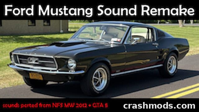 Ford Mustang – Engine Sound Overhaul American Truck Simulator mod screenshot