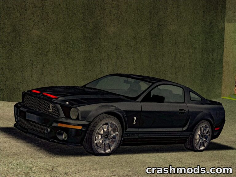 Ford Mustang GT500KR K.I.T.T. – Car with Moving Scanner GTA San Andreas mod screenshot