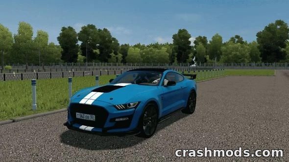 Ford Mustang Shelby GT500 2020 – Rear-Drive Muscle Car City Car Driving mod screenshot
