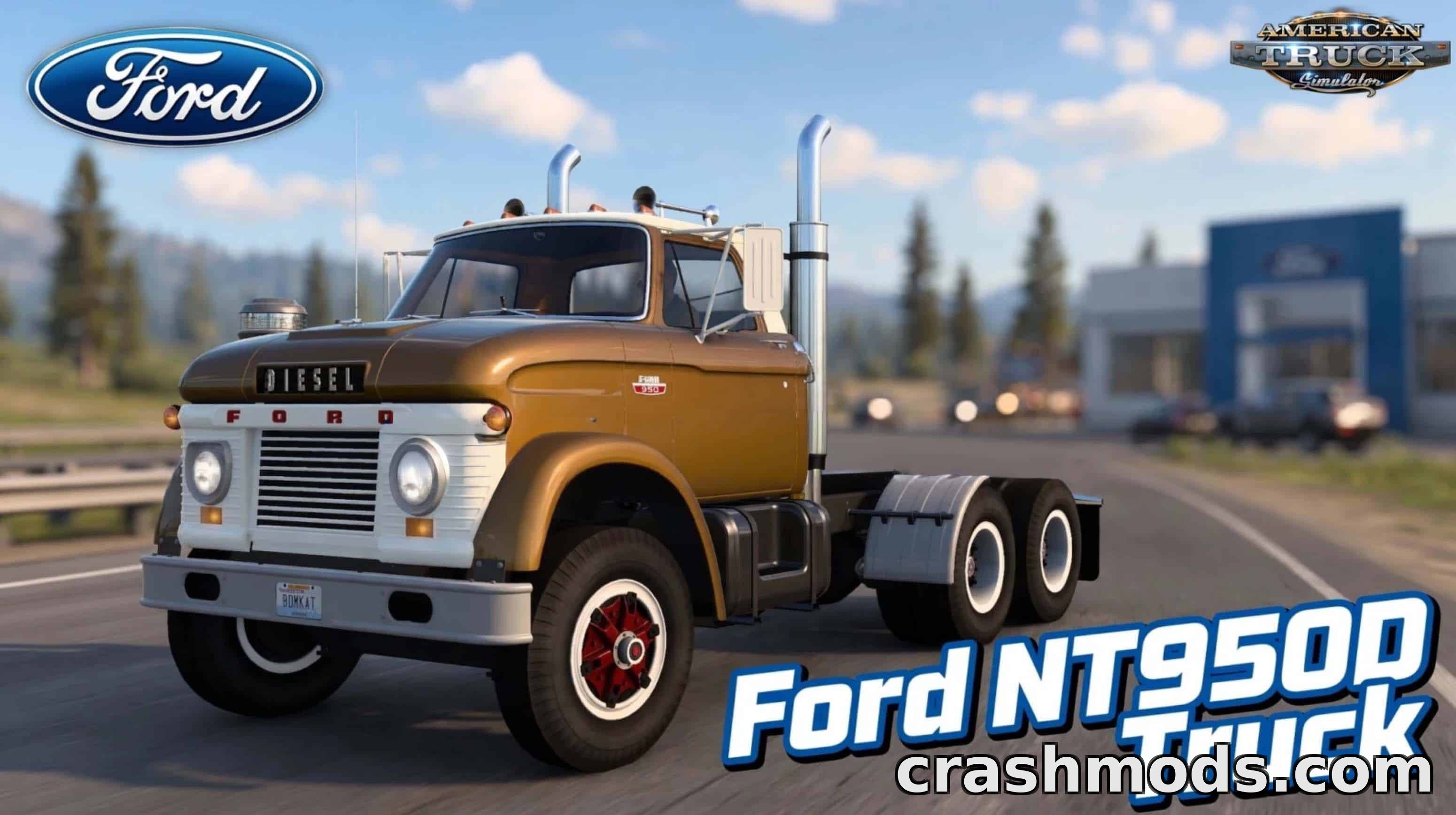 Ford NT950D Truck – Classic American Hauler – screenshot 5