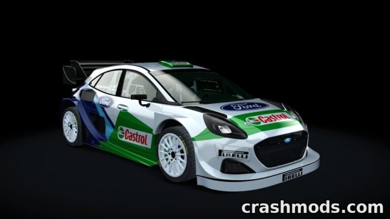 Ford Puma Rally1 2022 – Hybrid World Rally Championship Car Assetto Corsa mod screenshot