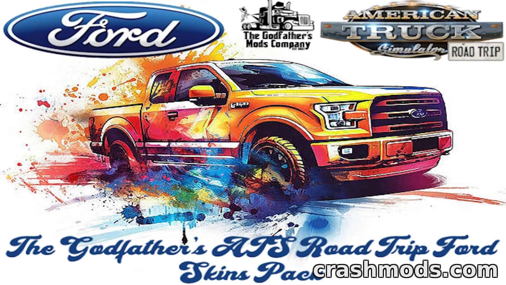Ford Road Trip Car Pack Skins – 38 Custom Liveries