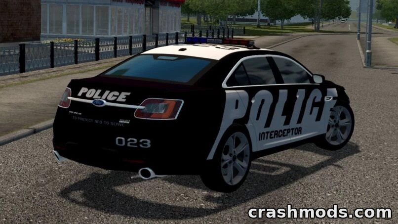 Ford Taurus 2010 Police – American Patrol Sedan – screenshot 2