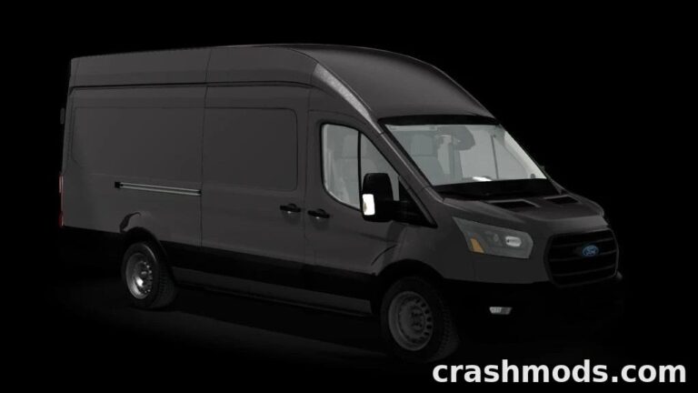 Ford Transit – Large Cargo Van for Highway Driving Assetto Corsa mod screenshot