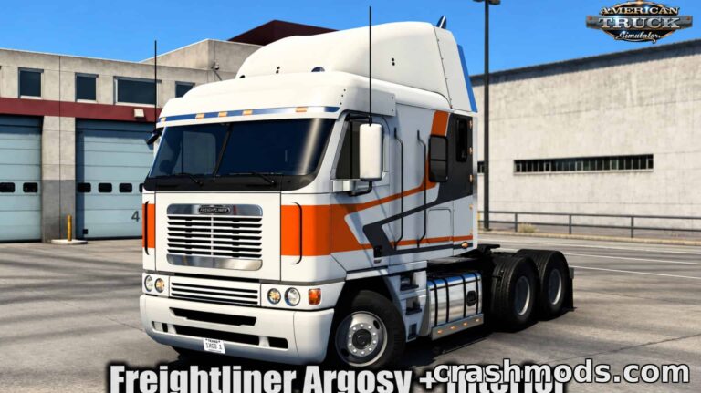 Freightliner Argosy – Custom Interior & Truck Overhaul American Truck Simulator mod screenshot
