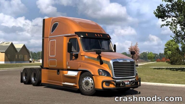 Freightshaker Cascadia 125 – Customizable Heavy Hauler American Truck Simulator mod screenshot