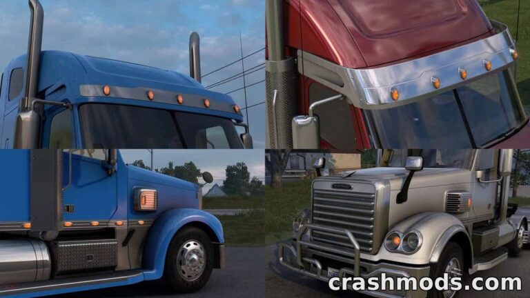 Freightshaker Coronado SD – Custom Truck Pack American Truck Simulator mod screenshot