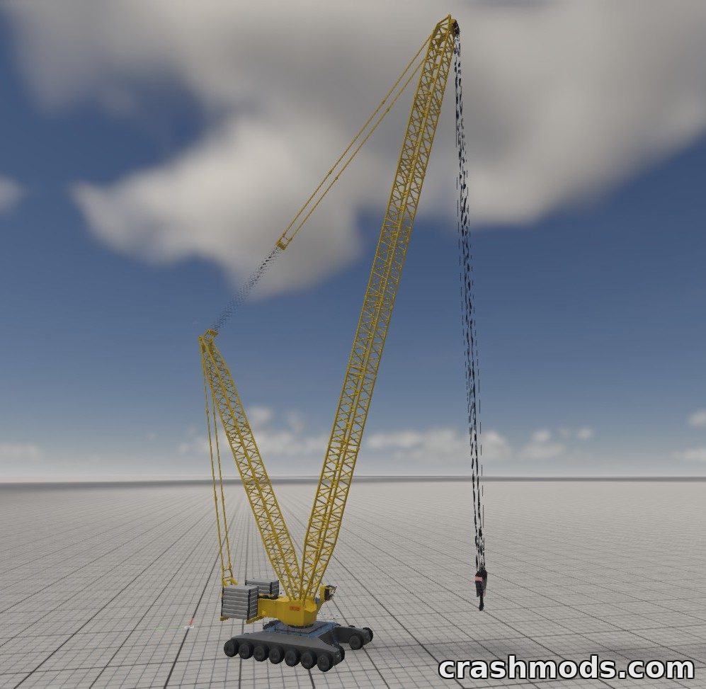 Fun Physics Crane mod BeamNG.drive mod screenshot