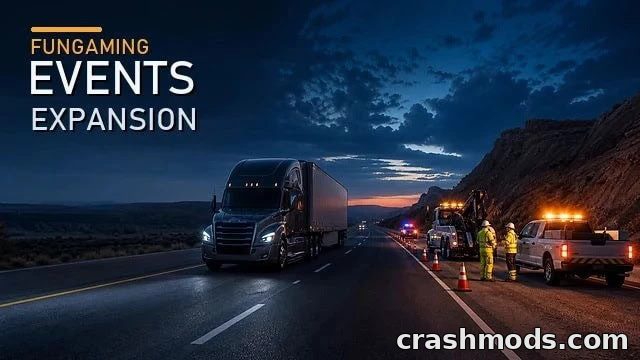 Fungaming Events Expansion – Roadside Scenes Pack American Truck Simulator mod screenshot