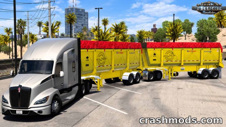 Gondolas Mexicana – Custom Trailer for ATS American Truck Simulator mod screenshot