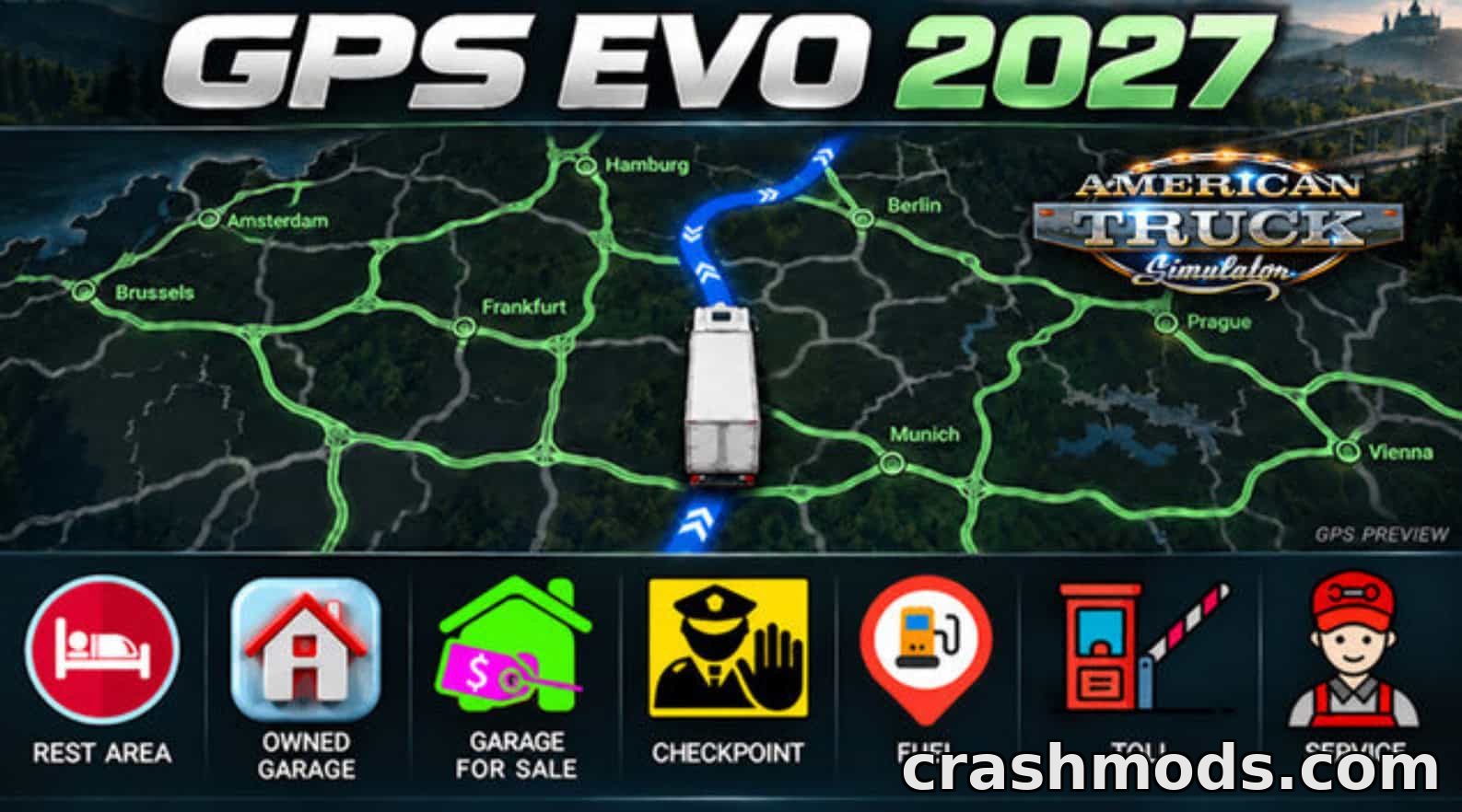 GPS Evo 2027 – Custom Navigation Icon Pack
