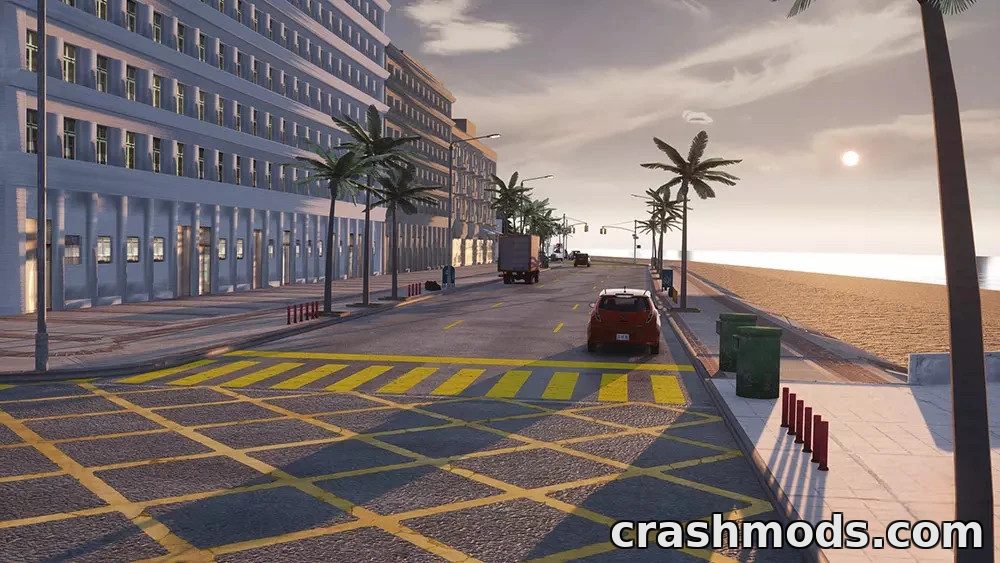 Grand City Parkway – Texas Open Road with Traffic Support Assetto Corsa mod screenshot