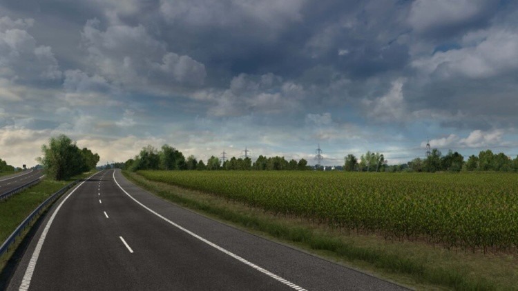 Grass Tree Improved – Better Grass and Trees with Texture Fixes Euro Truck Simulator 2 mod screenshot