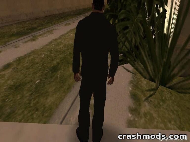 GTA IV Suit for CJ – Stylish Outfit Replacement GTA San Andreas mod screenshot