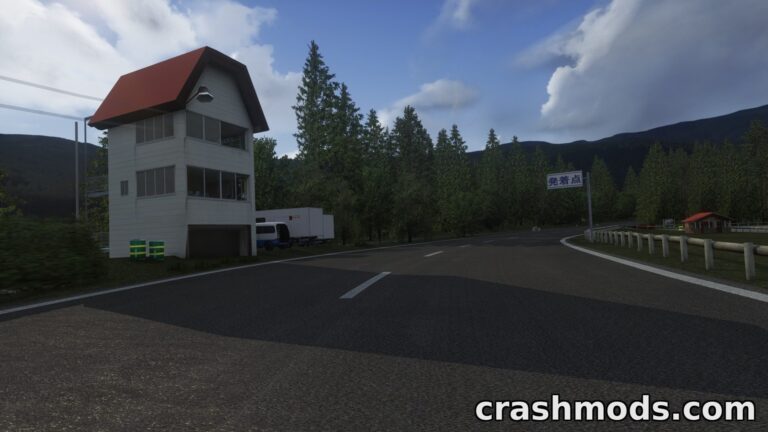 Gunsai Touge Enhanced – Realistic Japanese Mountain Track Assetto Corsa mod screenshot
