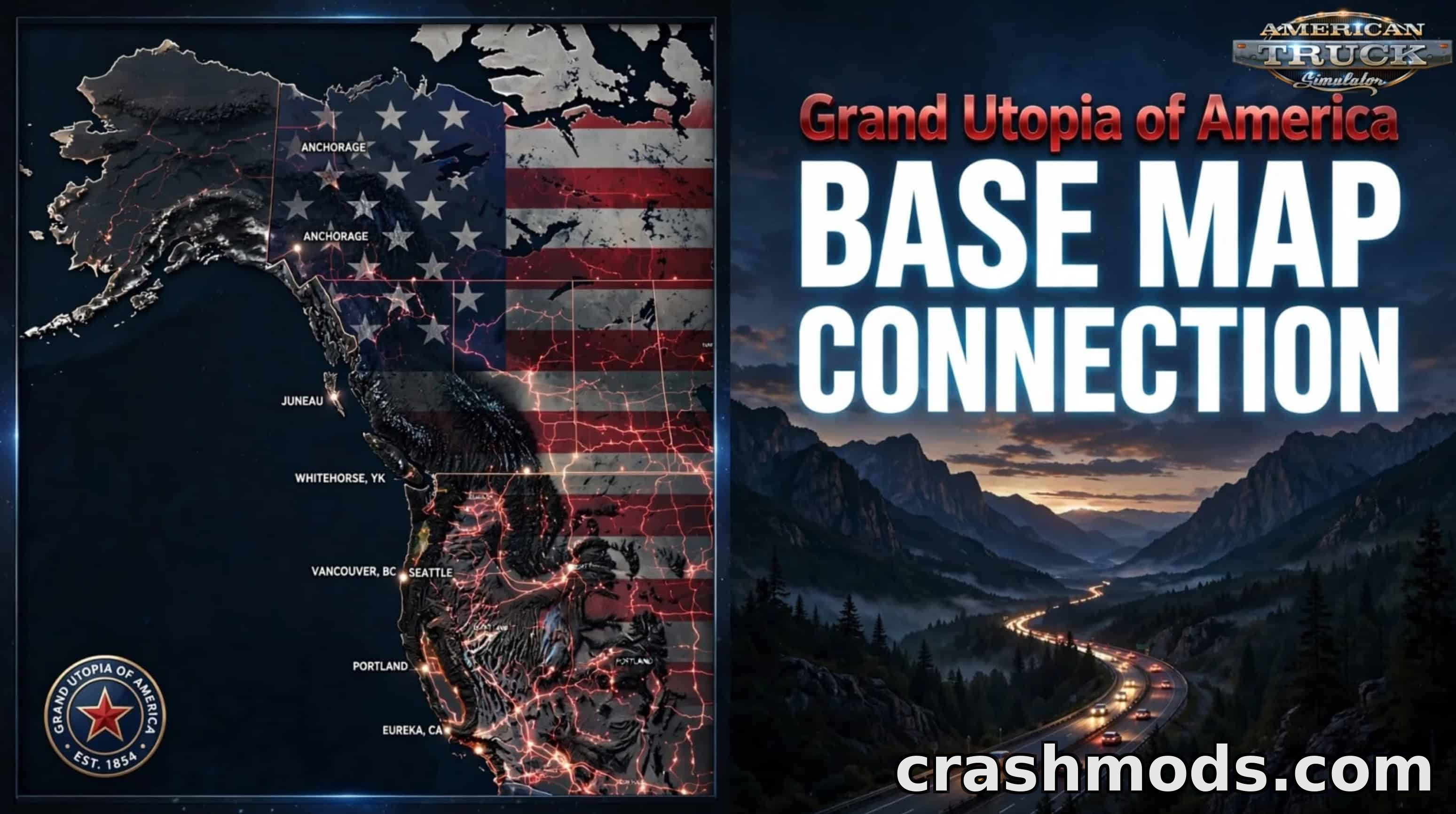 GUOA Base Map Connection – Maritime Link to USA – screenshot 2